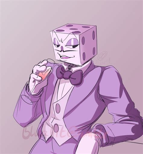 King Dice You Re So Handsome S Cartoon King Dice Fanart Art Bases