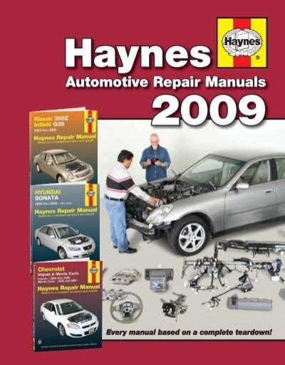 Automotive Repair Manuals Haynes Repair Manuals