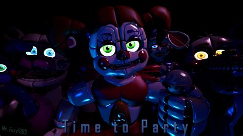 Sfmfnafsl Time To Party By Mrclay1983 On Deviantart