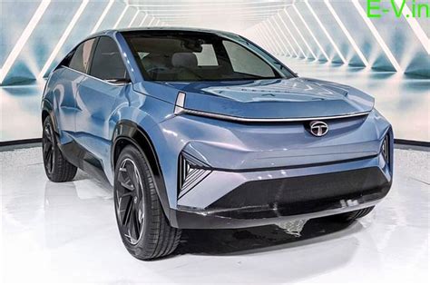 Electric Car Tata Motors Revealed New Electric SUV Curvv India S