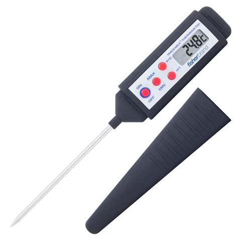 Fisherbrand Traceable Digital Thermometer With Stainless Steel Stem 0