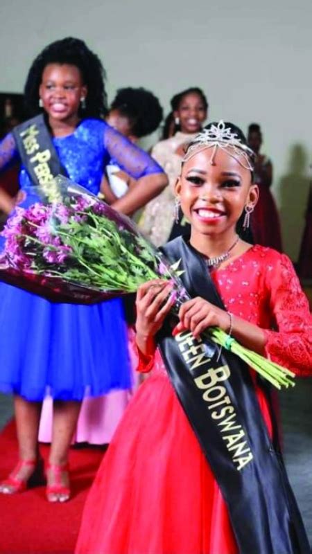 miss mini botswana 2021 is a queen with a big heart mmegi online