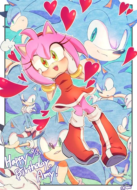 Amy Rose Sonamy Sonic The Hedgehog Sth Пейринги Sth Art