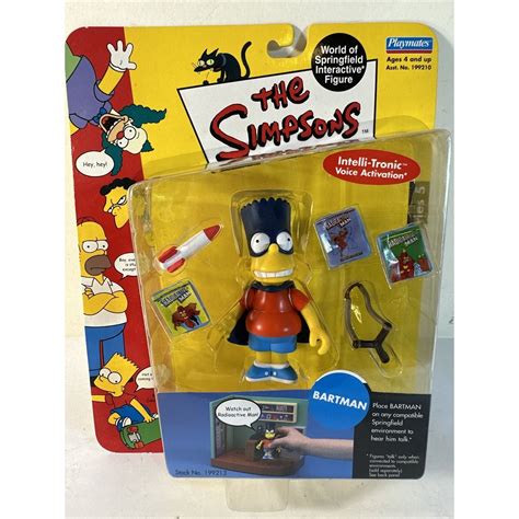 The Simpsons Bartman Bart Simpson Series 5 Wos Action Figure Pl Piddle Crick Hill Mercantile