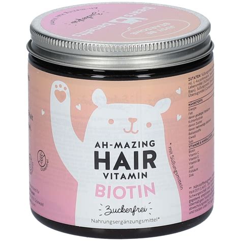 Ah Mazing Hair Vitamins Biotin Zuckerfrei 60 St Shop