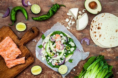 Includes instructions for cooking fish on grill, stovetop place fish on prepared baking sheet. Preparing Healthy Lunch Snacks. Fish Tacos With Grilled ...