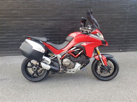The multistrada 1200 s comes with dual disc front brakes and disc rear brakes along with abs. Used 2016 Ducati Multistrada 1200 S Motorcycles in San ...