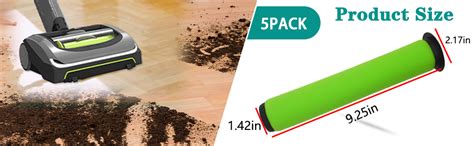 5 Packs Washable Dirt Bin Stick Filter For Gtech Airram Mk2 And Air Ram