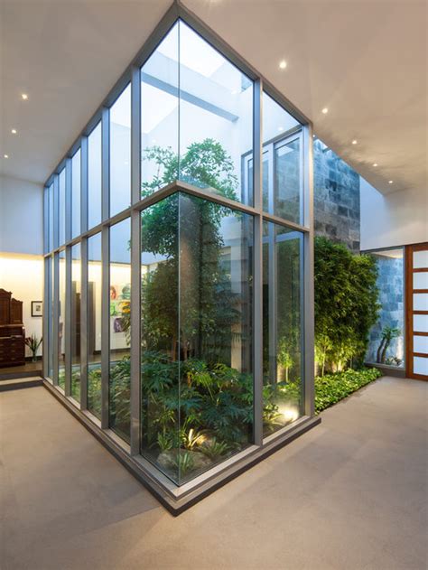 Indoor Atrium Home Design Ideas Renovations And Photos