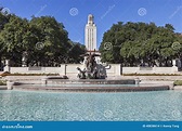 Università Del Texas Ad Austin Fotografia Stock - Immagine di verde ...