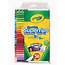 Crayola Super Tips Washable Markers Set Of 50 Pack 2  Walmartcom