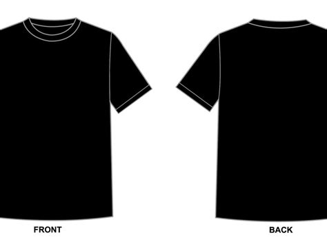 Blank Tshirt Template Black In 1080p Hd Wallpapers Wallpapers