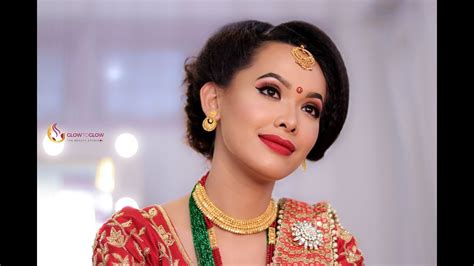 Bridal Makeup Nepali Bride Glowtoglow By Binita Shah Youtube