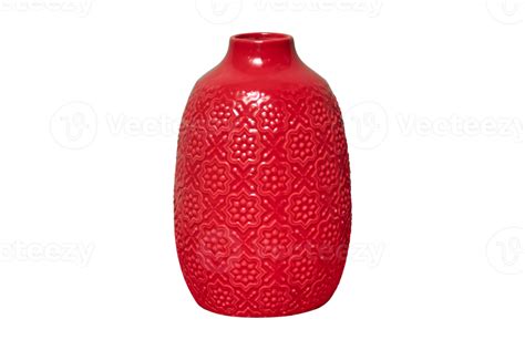 Free Red Vase Isolated On A Transparent Background 21398132 Png With