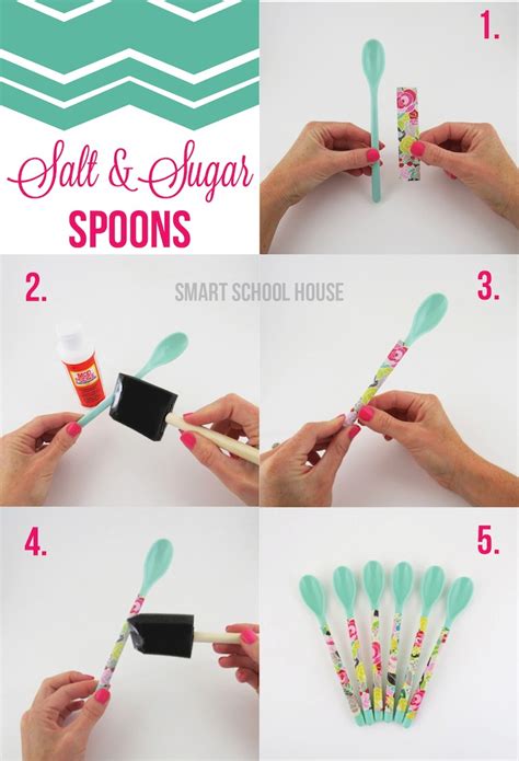 Diy Craft Floral Spoons Page 2 Of 2 Smart School House