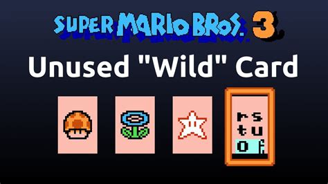 Звёздная схватка 3 игра марио: The Unused Wild Card in Super Mario Bros. 3 - YouTube