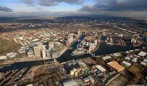 Salford Greater Manchester Lancashire Aerial Photograph Aerial
