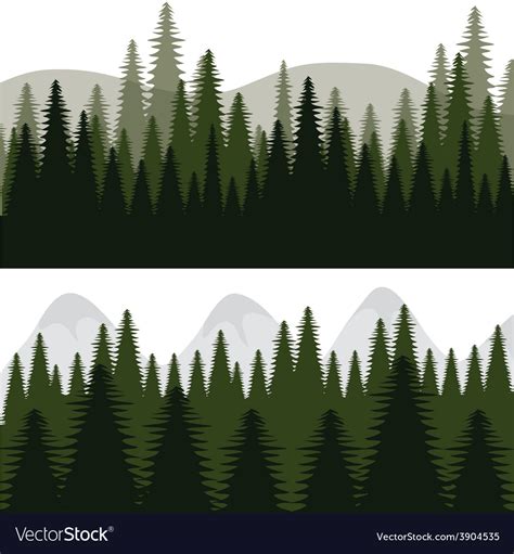 Forest Design Royalty Free Vector Image Vectorstock