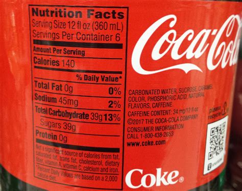 34 Coke Label Nutrition Labels For Your Ideas