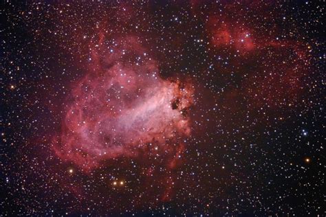 M17 The Swan Nebula In Sagittarius
