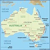 Australia Map Google - ToursMaps.com