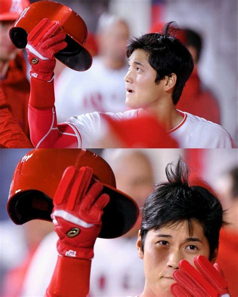 Shohei 翔平 ⚾ On Twitter Shohei Ohtani S Hair Its So Cute 😍 大谷翔平