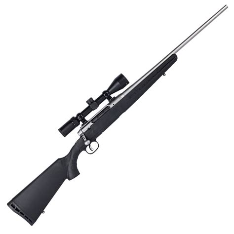 Savage Arms Axis Ii Xp Scoped Stainlessblack Bolt Action Rifle 350