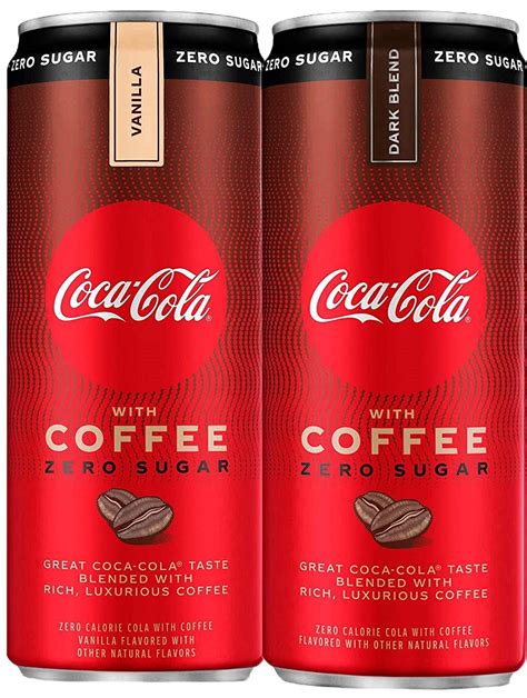 Buy Coke Coca Cola With Coffeedark Blendvanilla Zero Variety Pack12