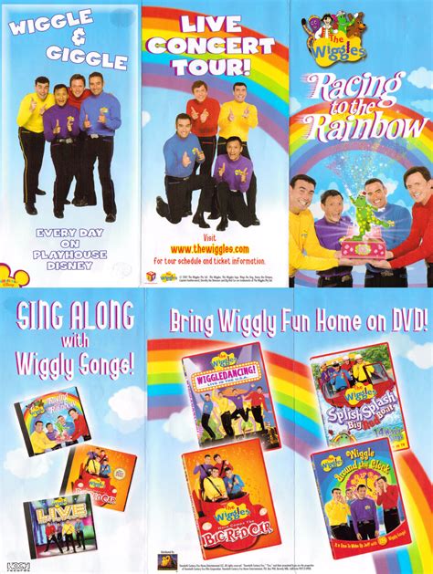 The Wiggles Racing To The Rainbow Dvd Original Cast