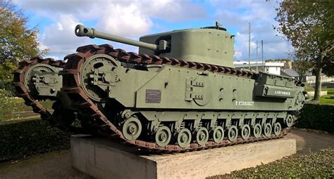 Churchill Mk Vii Crocodile Flamethrower Tank Bayeux Battle Of Normandy