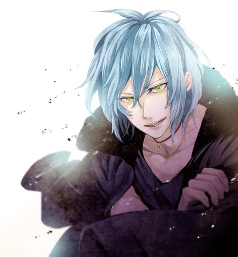 Anime Boy Blue Hair Vocaloid Blue Eyes Kaito Vocaloid Blue Hair Short