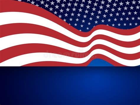 Big Sale Abstract American Background Waving Striped Flag Starry