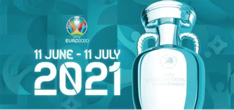 The euro cup tournament is drawing closer and closer to making it so influential around the planet. EURO 2021 UEFA logo football - Football sports - le ...