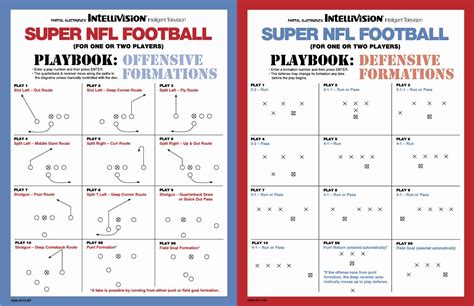 Football Playbook Template Printable Printable Templates