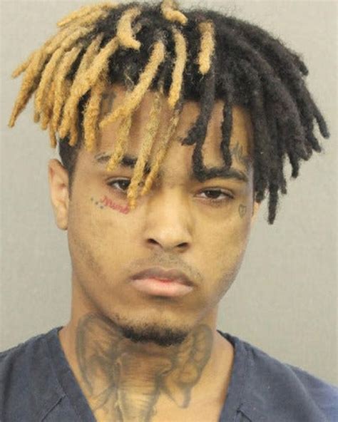 Jahseh Dwayne Ricardo Onfroy Mugshot Picture Glossy Banner Etsy
