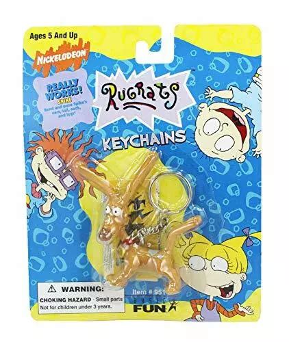 Nickelodeon Rugrats Poseable 6cm Keychain Figure With Accessory Spike 1481 Picclick
