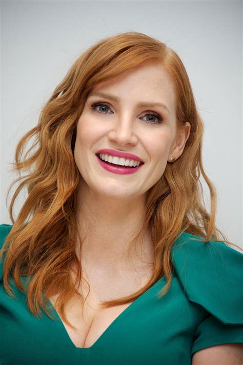 Jessica Chastain At A Most Violent Year Press Conference