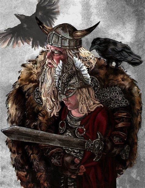 Odin Son By Fresco Child Odin The T Giver Origin Of Santa Claus