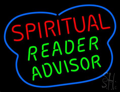 Spiritual Reader Advisor Neon Sign Psychic Neon Signs