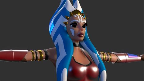 Ahsoka Tano 3d Model Cgtrader