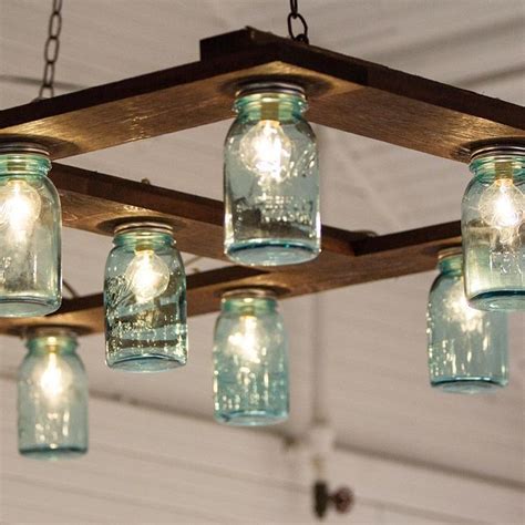 Unique Diy Lighting Ideas Hanging Mason Jar Lights Mason Jar Light
