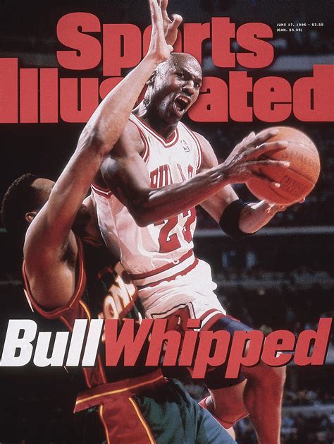 Chicago Bulls Michael Jordan 1996 Nba Finals Sports Illustrated Cover