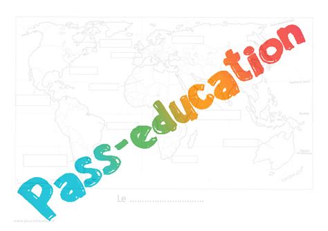 Se Situer Sur Le Globe Ou Sur Planisphère Ce2 Leçon Pass Education