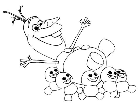 Printable Olaf Coloring Page Download Print Or Color Online For Free