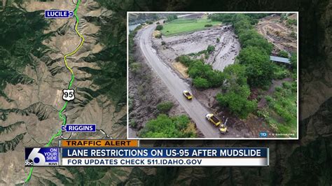 Update Highway 95 Open To One Lane