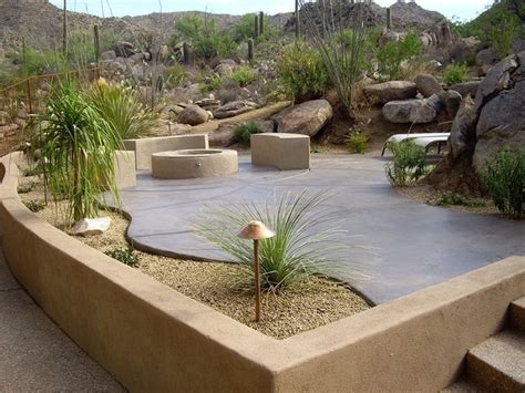 Desert Landscape Ideas For Backyards With Pools Rosaura Brumfield