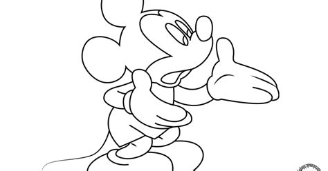 Gambar Kartun Mickey Mouse Untuk Mewarnai Flagler Productions