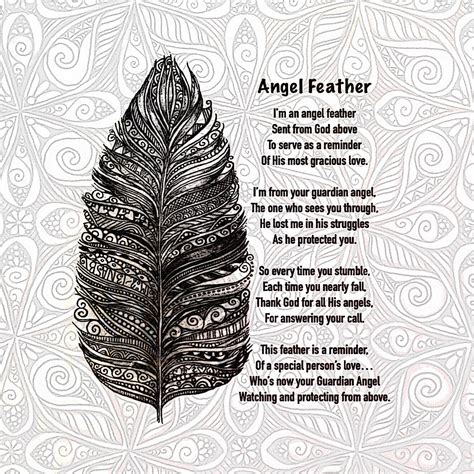 Making contact with your guardian angel. Fallen Angel Feather by Alohalani | Angel feathers