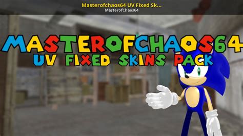 Masterofchaos64 Uv Fixed Skin Pack Sven Co Op Mods