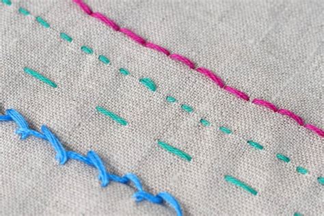 How To Sew Basic Stitches 6 Stitch Photo Tutorials Apartment Therapy